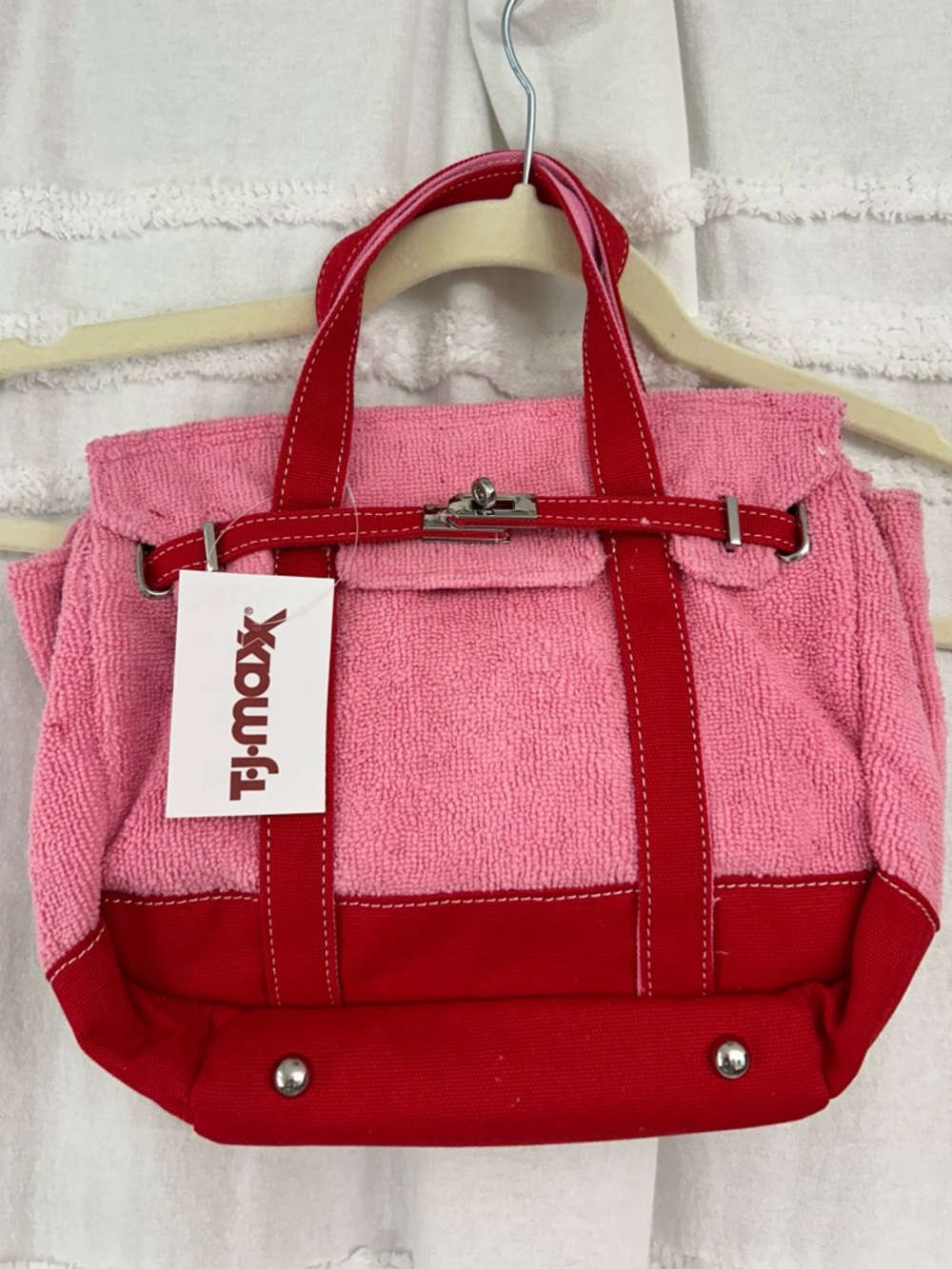 NWT Sunwin Pink & Red Boatkin Terry cloth, smaller size